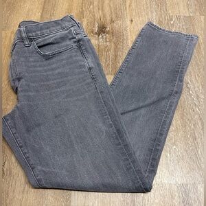 J Crew Straight Fit Jean Mens 32x32 Gray Denim Signature Flex